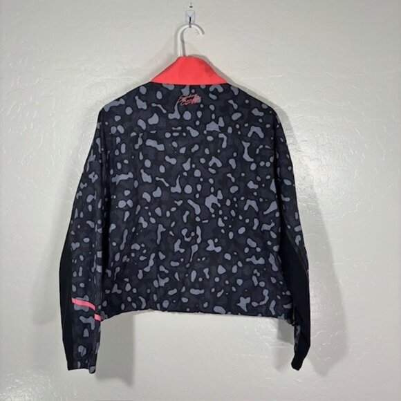 Sunday Swagger Golf Jacket Womens Small Full Zip Stretch Printed Art Athletic - Picture 6 of 6